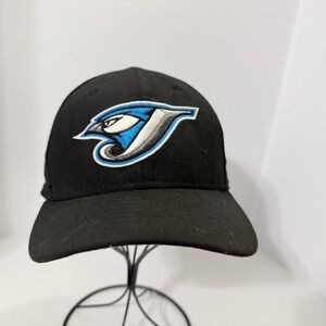 New Era 59FIFTY Toronto Blue Jays Hat Black MLB Authentic Fitted 6 3/4